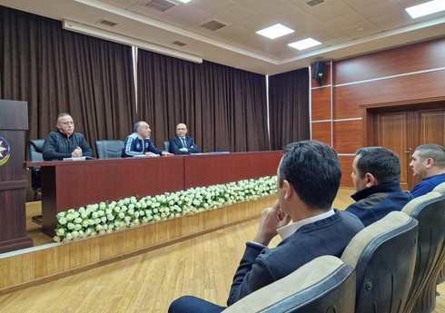 Руководство Федерации дзюдо Азербайджана встретилось с тренерами и судьями 