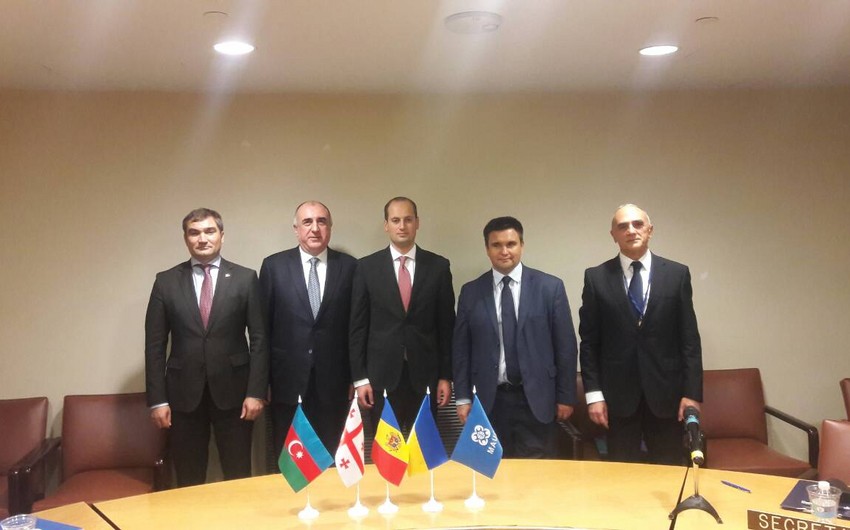 Meeting of Council of Foreign Ministers of the GUAM held in New York