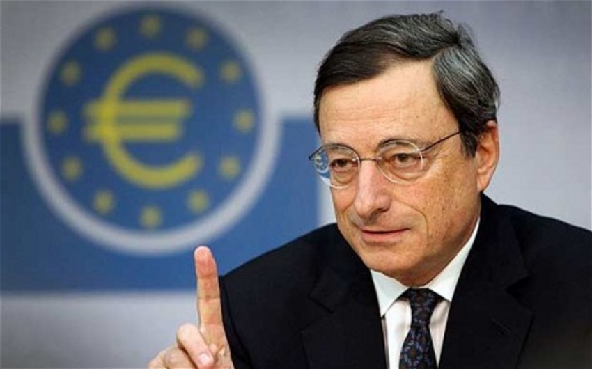 Прогноз главы ЕЦБ Драги уронил евро