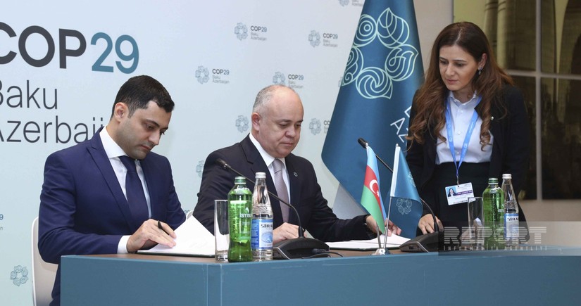 COP29 Azerbaijan Operations Company inks memo with Green Energy Power Plant LLC