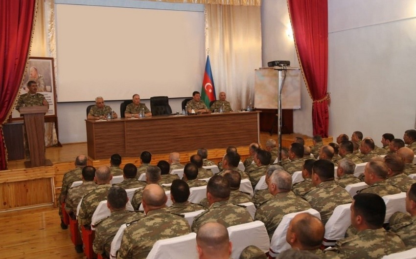 Zakir Hasanov held an official meeting on the results of large-scale exercises