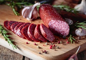 В Азербайджане производство колбасы выросло почти на 12%