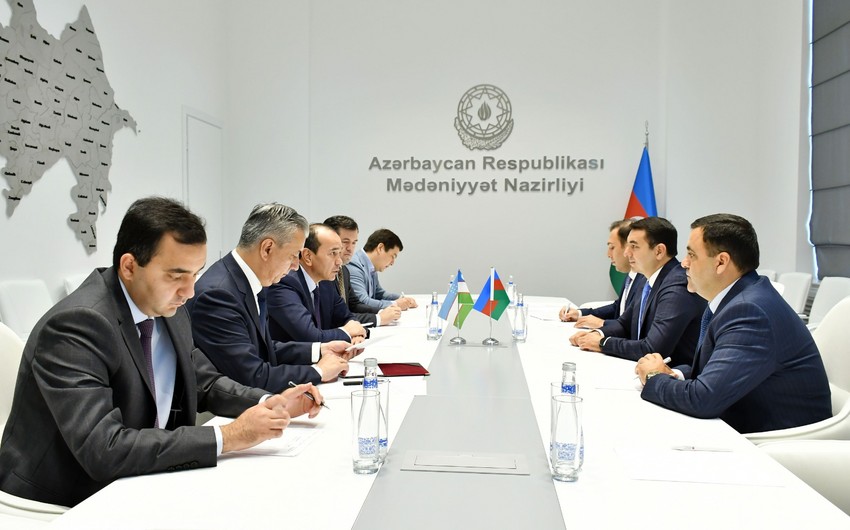 Министры культуры Азербайджана и Узбекистана обсудили вопросы сотрудничества