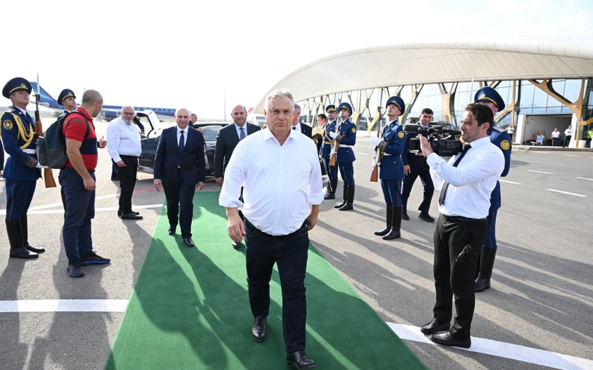 Prime Minister of Hungary concludes his visit to Azerbaijan