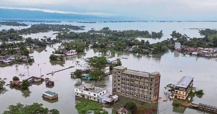 В Бангладеш из-за наводнения пострадали более 1,3 млн человек