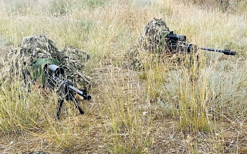 Sniper Training Course held in Azerbaijani Army