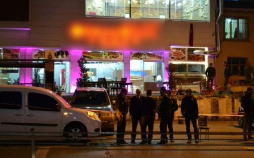 В результате стрельбы в Cтамбульском ресторане пострадали люди - ФОТО