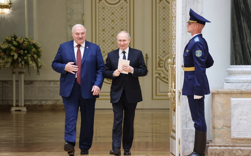 Lukashenko, Putin sign Union State agreement on security guarantees