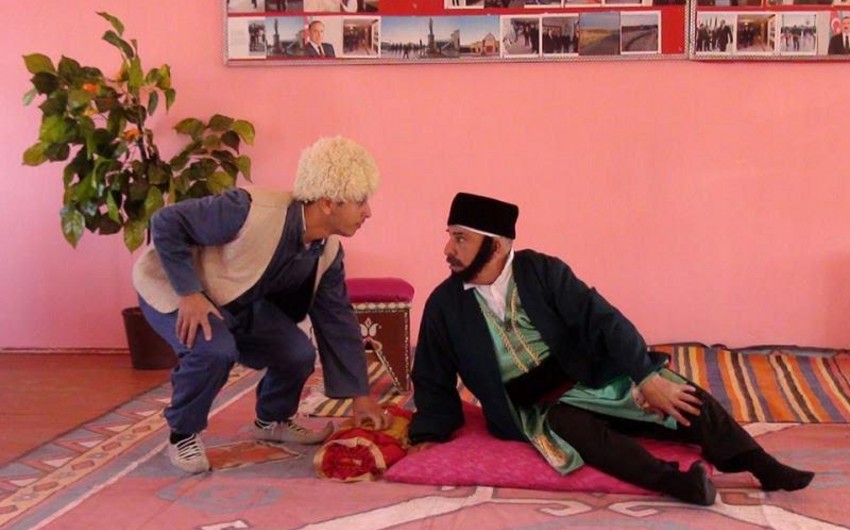 Füzuli Dövlət Dram Teatrı Hacı Qəmbər” komediyasını nümayiş etdirib