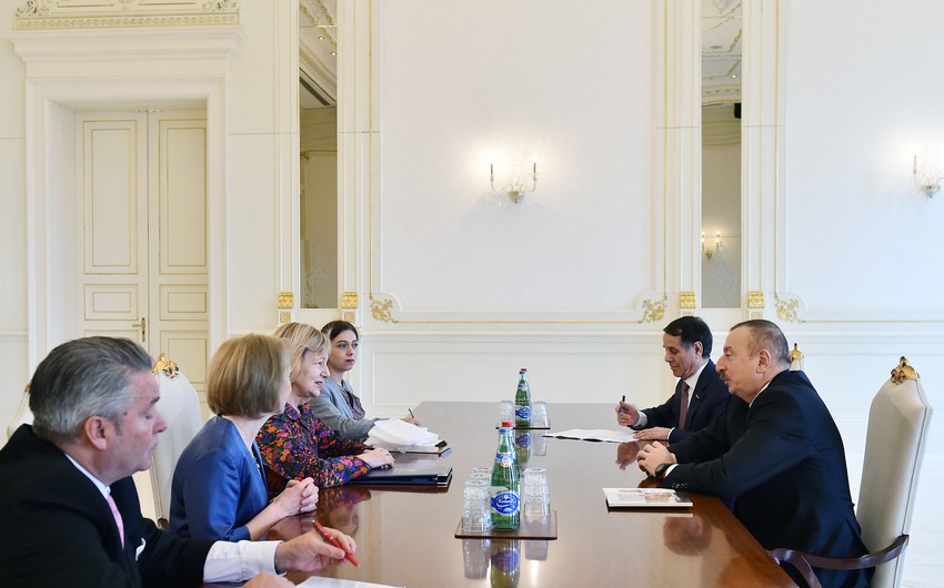 President Ilham Aliyev receives British Prime Minister's Trade Envoy for Azerbaijan
