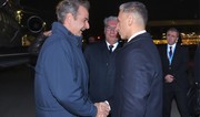 Greek PM arrives in Azerbaijan