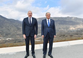 Presidents of Azerbaijan and Kazakhstan visit Shusha