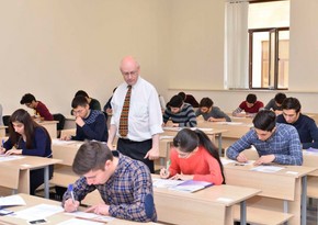 UK lecturers invigilate examinations at Baku Higher Oil School