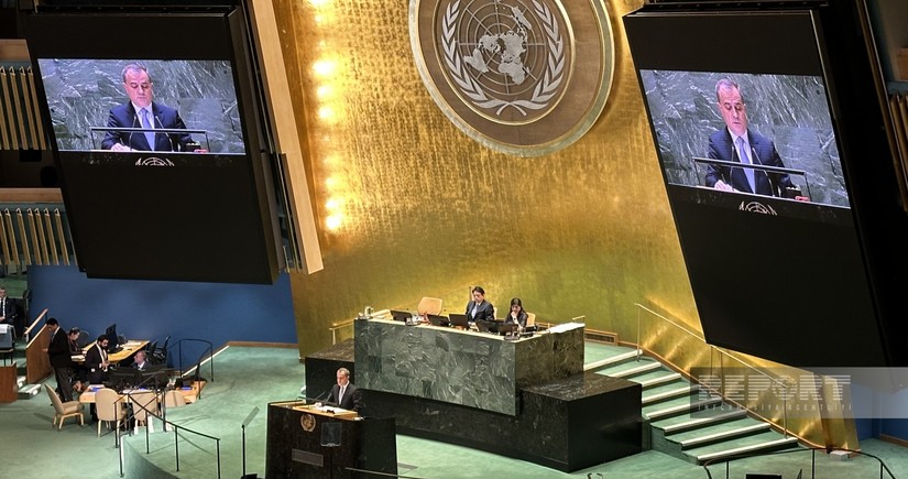 Azerbaijan’s FM delivers speech during General Debate of 79th session of United Nations General Assembly