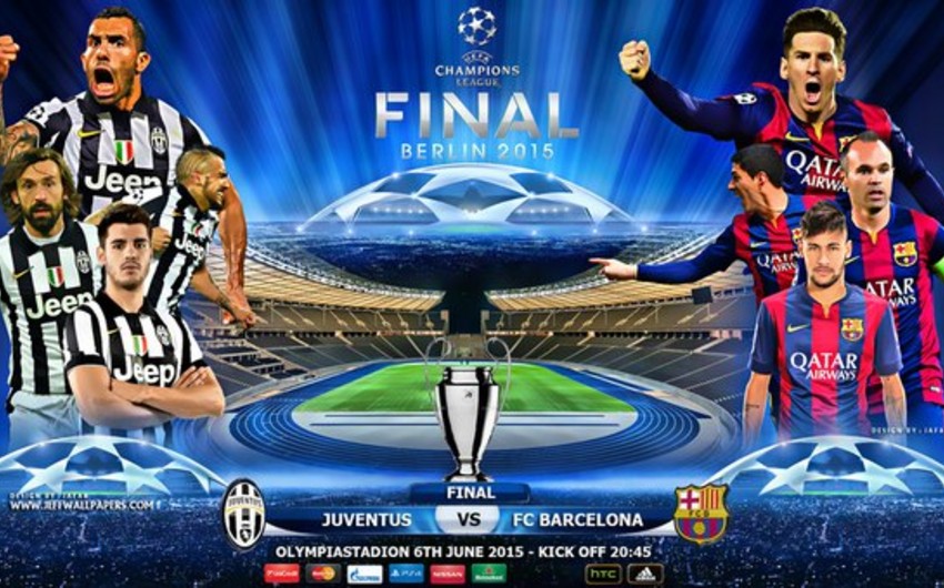 Barcelona beats Juventus 3-1 in Champions League final to lift European Cup for 5th time - VIDEO