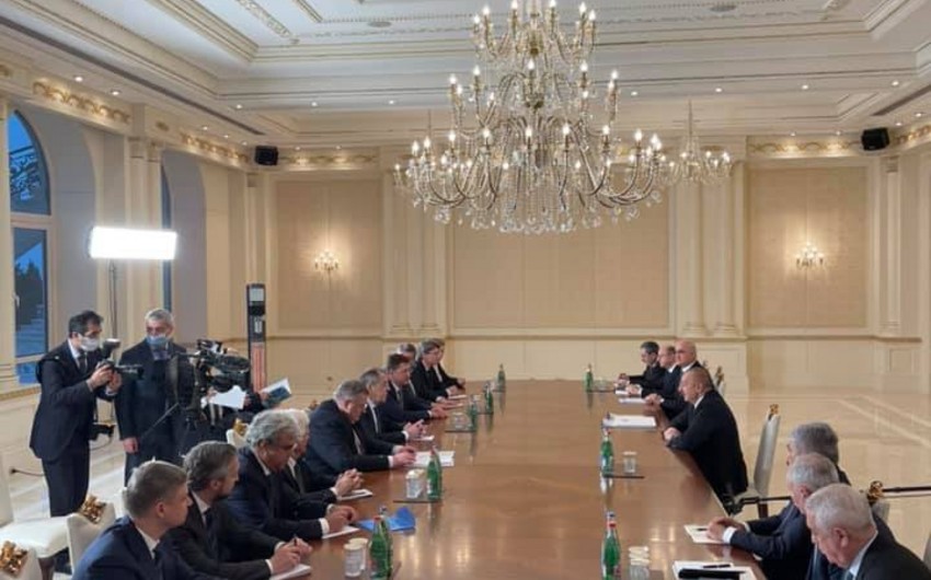 Российская межведомственная делегация провела встречу в Баку