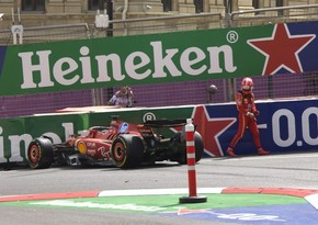 Ferrari pilotu Bakıda qəza törətməsinin səbəbini açıqlayıb