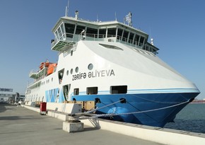 Ro-Pax-type ferry vessel “Zarifa Aliyeva” sets sail for its maiden voyage