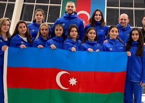 Azerbaijani gymnasts leave for Türkiye to participate in European Championship