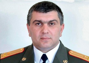 Ermənistanda sabiq korpus komandiri külli miqdarda korrupsiya işində ittiham olunub
