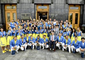 Петр Порошенко поздравил украинских медалистов I Европейских игр