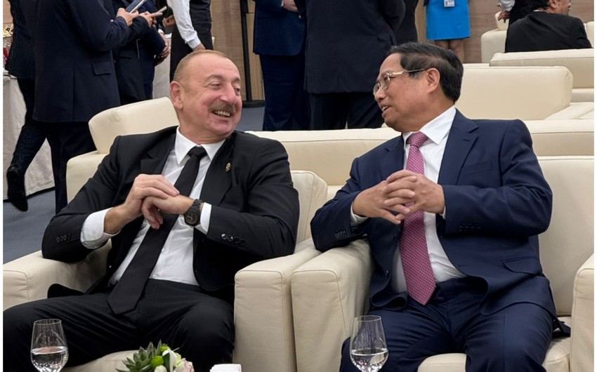 President of Azerbaijan meets with Prime Minister of Vietnam in Kazan