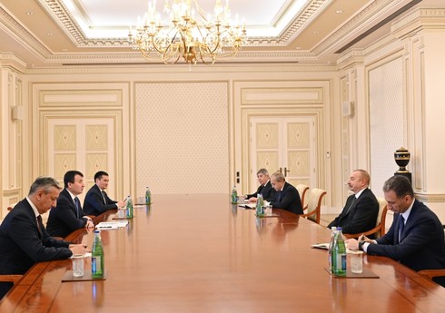 Президент Ильхам Алиев принял заместителя премьер-министра Узбекистана