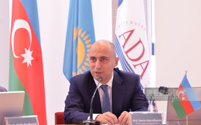 Nazir: Azərbaycan və Qazaxıstan təhsil sahəsində əməkdaşlığı genişləndirməlidir