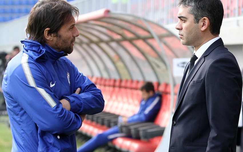 Neftchi FC management hosts Chelsea representatives