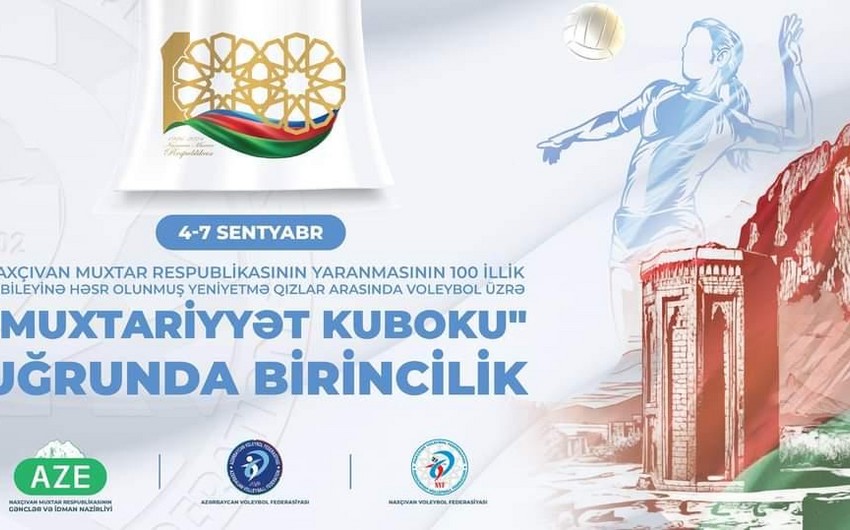 Voleybol üzrə Muxtariyyət kuboku uğrunda birincilik keçiriləcək