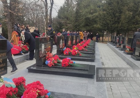 В северо-западных районах Азербайджана почтили память шехидов 20 Января