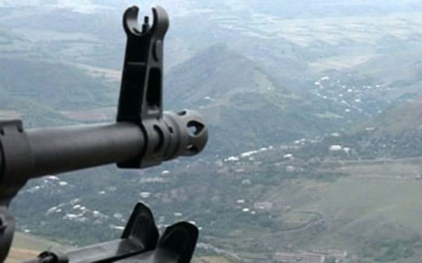 Армянские вооруженные подразделения обстреляли азербайджанские позиции из минометов и крупнокалиберных пулеметов