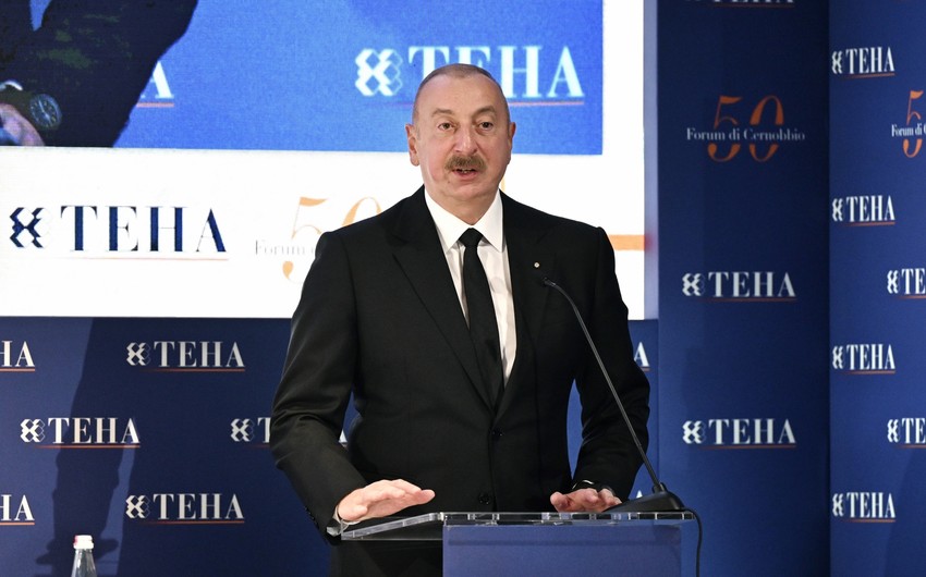 President of Azerbaijan: Southern Gas Corridor ensures energy security for ten countries