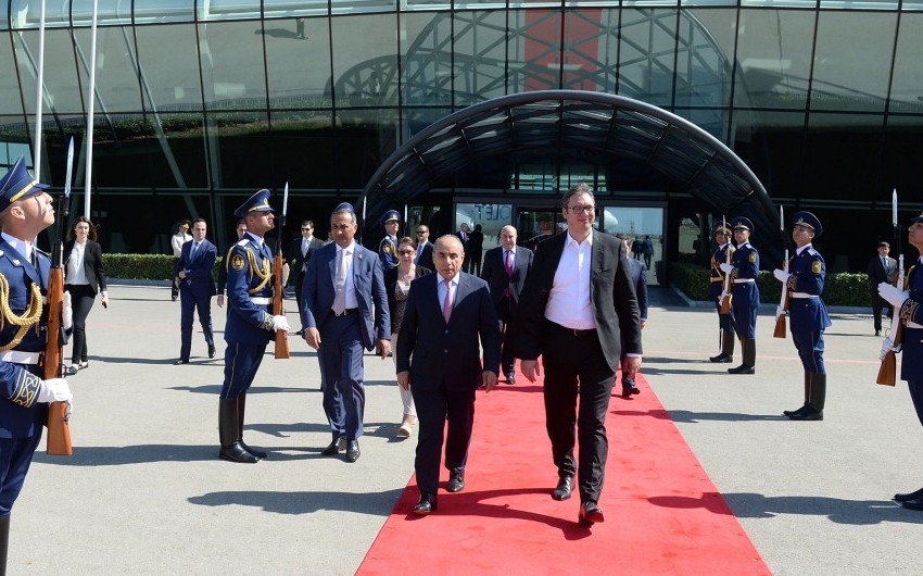Serbian President completes official visit to Azerbaijan