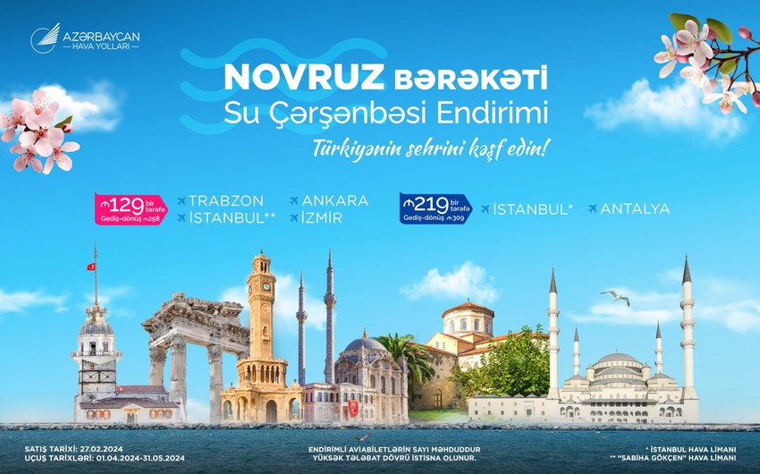 AZAL introduces new campaign to several destinations in Türkiye