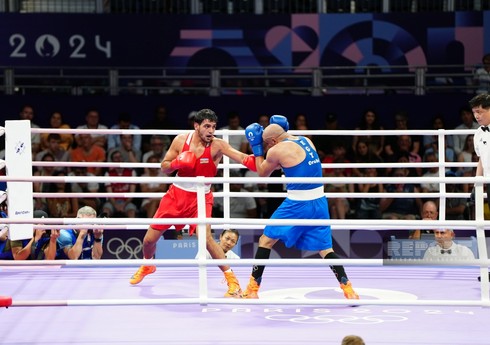 Азербайджанский боксер: Рад, что смог победить опытнейшего спортсмена
