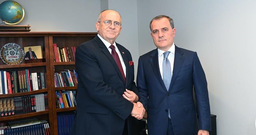 Джейхун Байрамов встретился с министром иностранных дел Польши