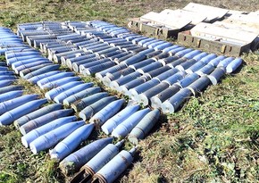 Artillery shells found in Khojaly