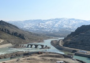 Azərbaycan və İran nazirləri “Xudafərin” və “Qız qalası” hidroqovşaqlarına baş çəkiblər