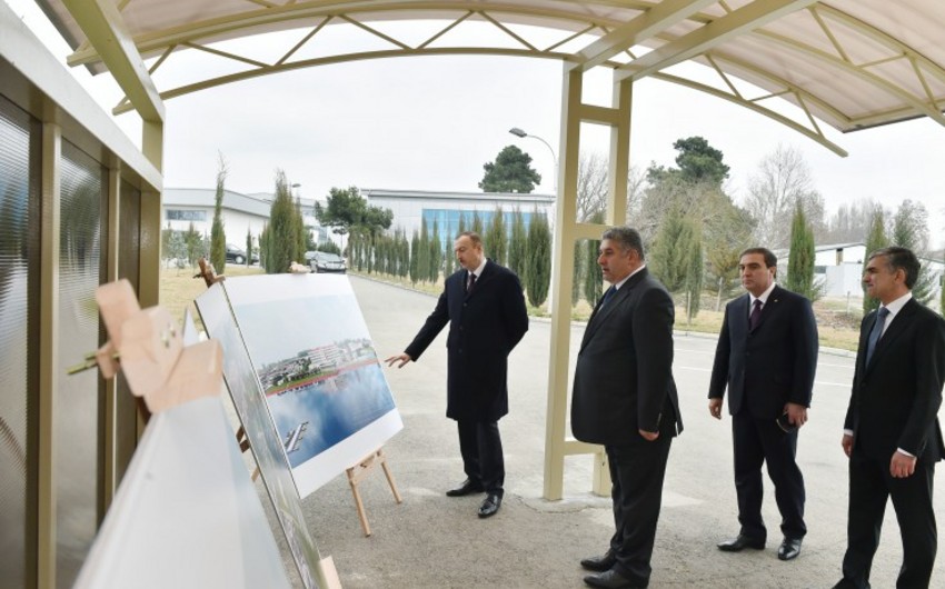 President Ilham Aliyev visited Kur Olympic Training and Sports Center in Mingachevir