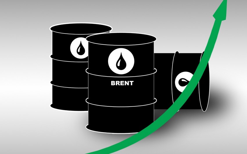 Brent oil price rises more than 5%