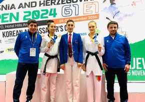 Azərbaycan taekvondoçuları Bosniya və Herseqovinada daha iki medal qazanıblar