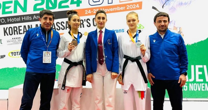 Azərbaycan taekvondoçuları Bosniya və Herseqovinada daha iki medal qazanıblar