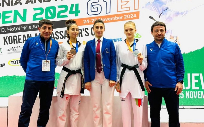 Azərbaycan taekvondoçuları Bosniya və Herseqovinada daha iki medal qazanıblar