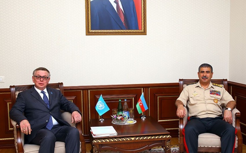 Закир Гасанов обсудил с помощником генсека ООН военно-политическую ситуацию в регионе