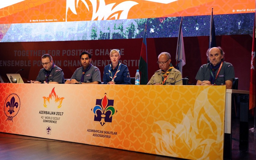 41st World Scout Conference kicks off in Baku