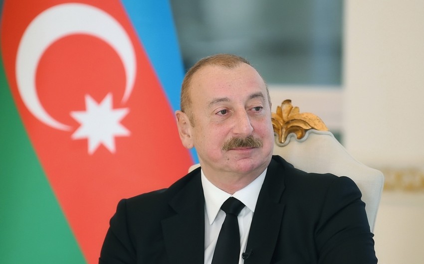 President Ilham Aliyev elaborates on leaders of separatists in interview with TV channels