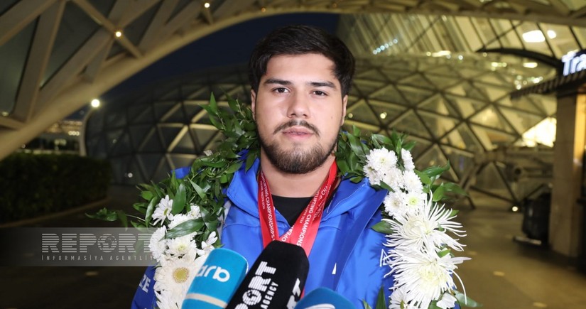 Azerbaijani weightlifter: I will try to achieve even greater results in future