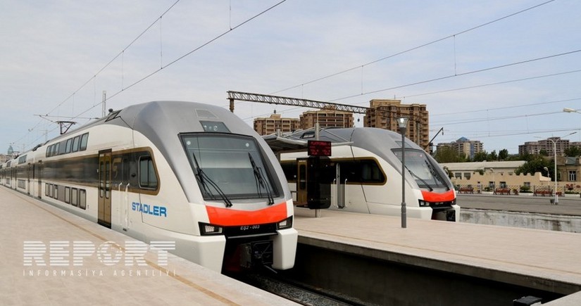 АЖД: Пассажирский поезд Баку-Сумгайыт задержался в пути из-за технической неисправности