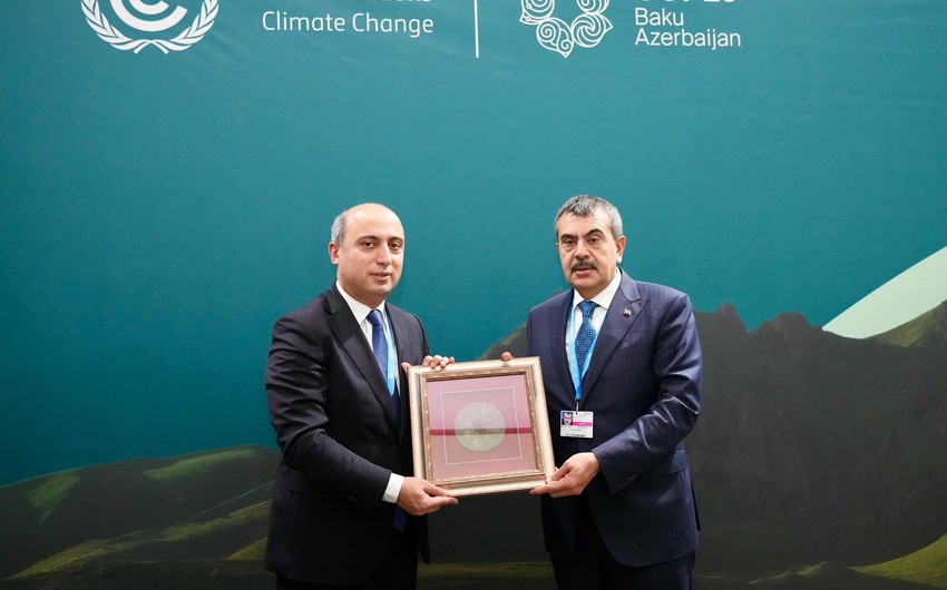 Azerbaijani and Turkish ministers of education meet in Baku